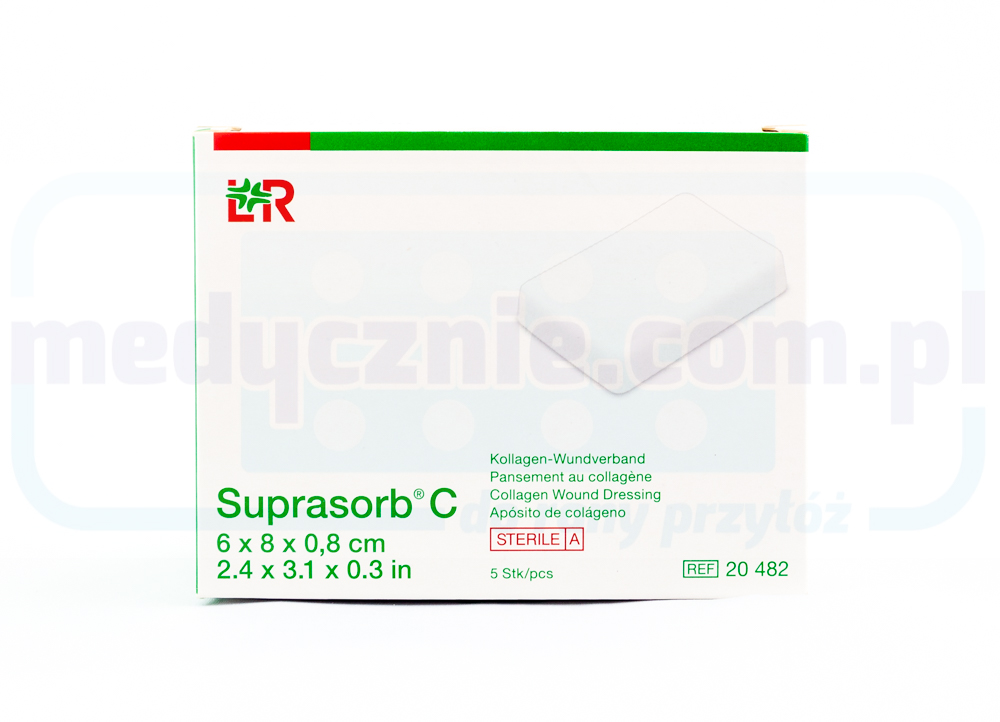 Suprasorb C 6x8x0.8cm 1Stk